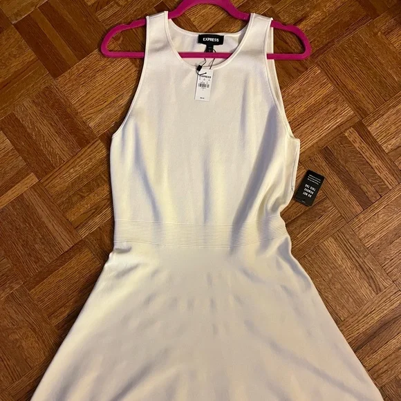 Express Off White Dress NWT